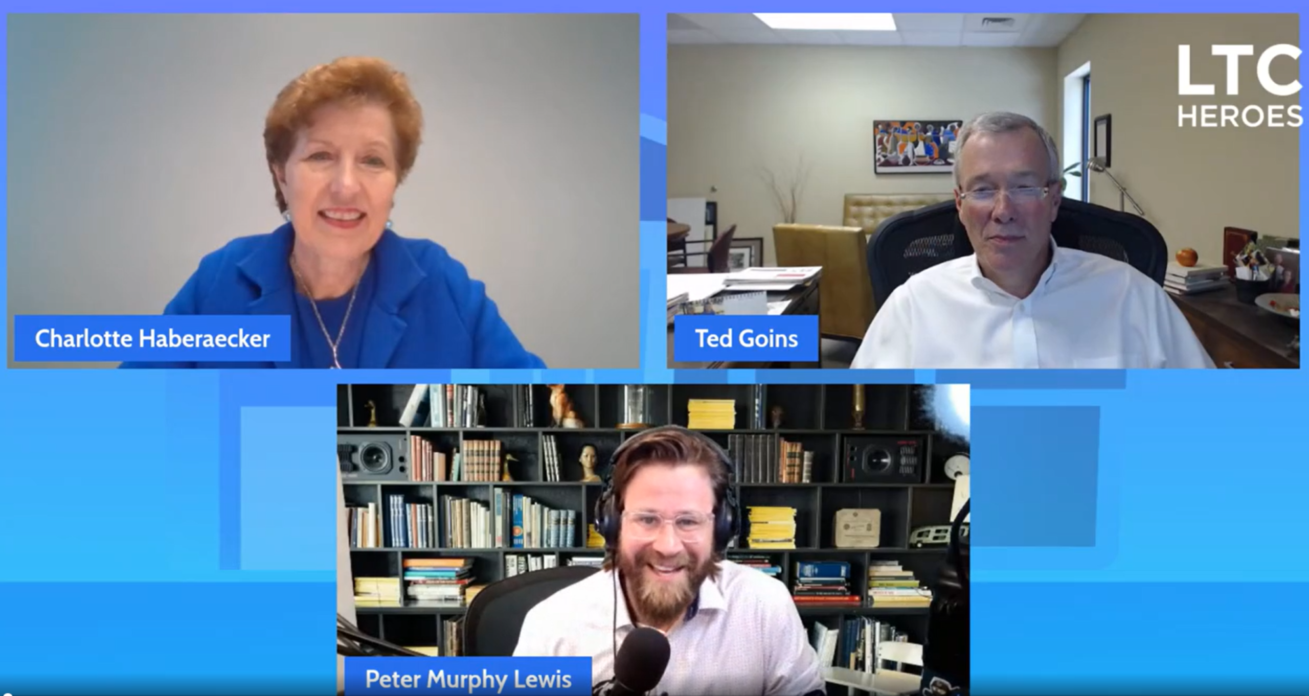 LTC Heroes Live Interview with Charlotte Haberaecker and Ted Goins
