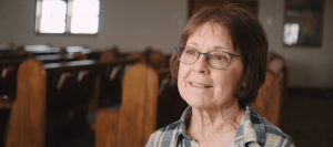 Portrait of elderly woman