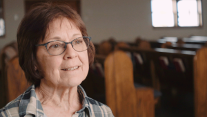 Portrait of elderly woman